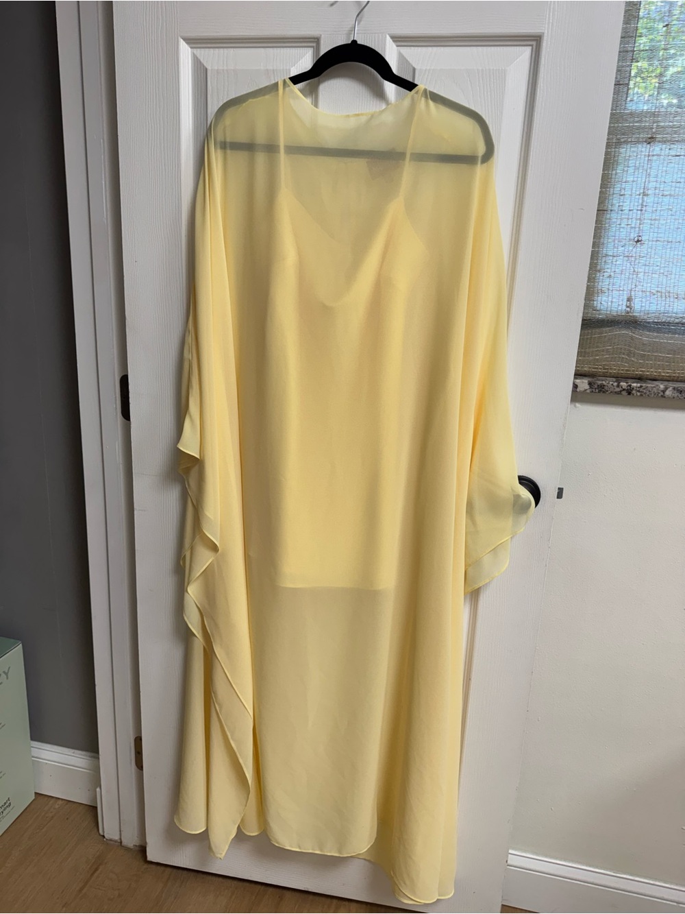 Show Me Your MuMu Pale Yellow Maxi Dress/Cover-Up